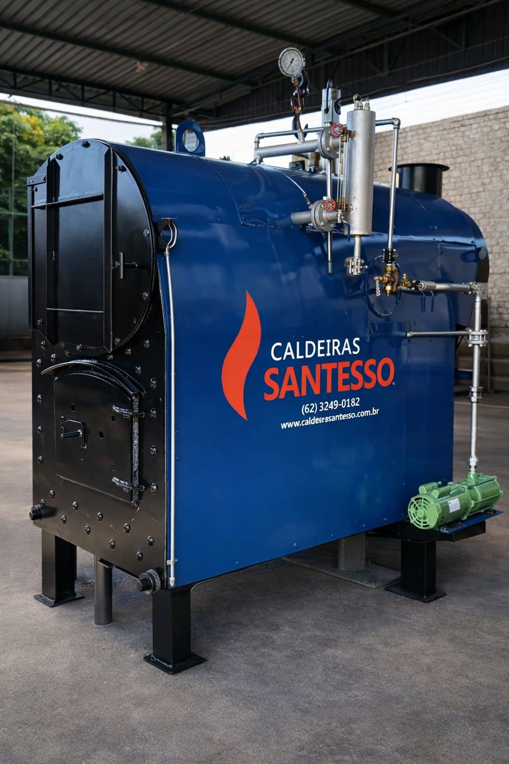 Caldeira industrial Santesso